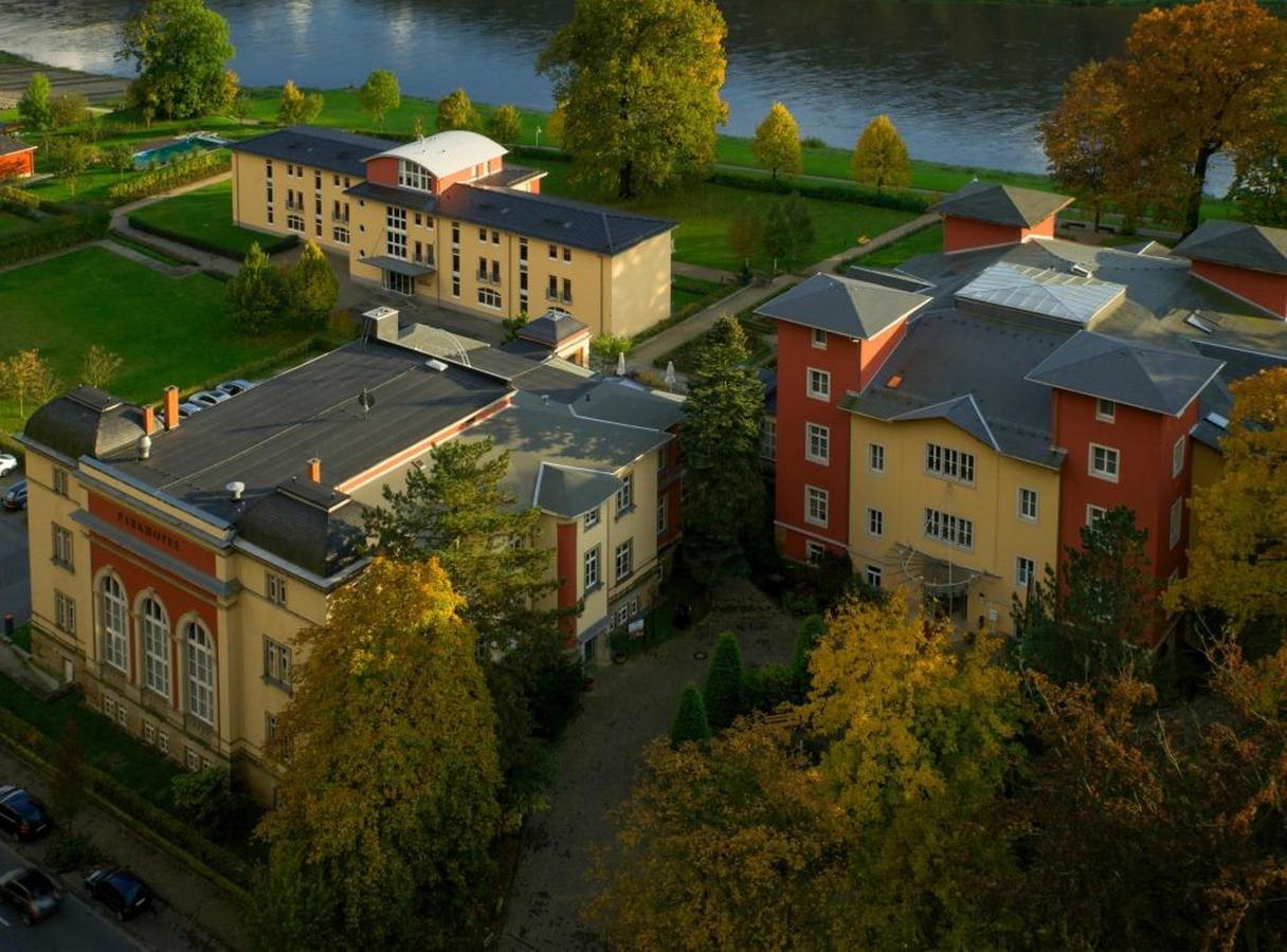 Parkhotel Bad Schandau Mit Spa Екстериор снимка