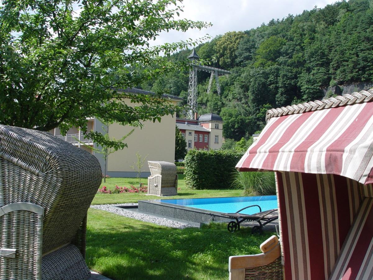 Parkhotel Bad Schandau Mit Spa Екстериор снимка