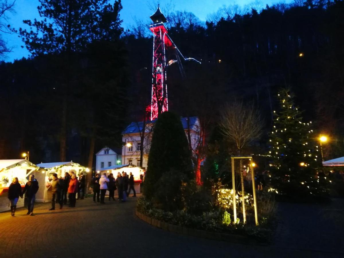 Parkhotel Bad Schandau Mit Spa Екстериор снимка
